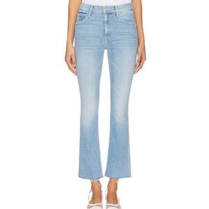 🖤 MOTHER The Hustler Ankle Fray in Au Revoir. Size 26